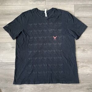 Pearl Jam Mens 2XL T Shirt Black Short Sleeve
